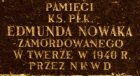 NOWAK Edmund - Commemorative plaque, Łokietek Park, Włocławek, source: www.skyscrapercity.com, own collection; CLICK TO ZOOM AND DISPLAY INFO