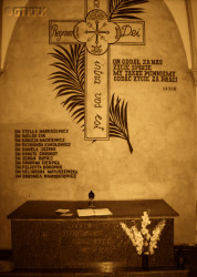 KOKOŁOWICZ Anne (Sr Mary Raymonda of Jesus and Mary) - Sarcophagus, Transfiguration of Christ church, Navahrudak, source: www.flickr.com, own collection; CLICK TO ZOOM AND DISPLAY INFO