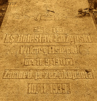 ŁOŻYŃSKI Boleslav Adam - Cenotaph, Blessed Virgin Mary's parish church, Osiek, source: plus.google.com, own collection; CLICK TO ZOOM AND DISPLAY INFO