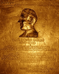 DULNY Thaddeus - Commemorative plaque, Joachim Chreptowicz's II Lyceum, Ostrowiec Świętokrzyski, source: www.krzczonowice.pl, own collection; CLICK TO ZOOM AND DISPLAY INFO