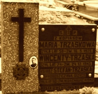 TRZASK Steven - Cenotaph, parish cemetery, Pabianice, source: images63.fotosik.pl, own collection; CLICK TO ZOOM AND DISPLAY INFO