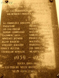 HARASYMOWICZ Vincent - Commemorative plaque, parish church, Parzęczew, source: panaszonik.blogspot.com, own collection; CLICK TO ZOOM AND DISPLAY INFO