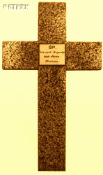 WARCZAK Augustine - Grave cross, grave no 1, Piaśnica, source: biblioteka.wejherowo.pl, own collection; CLICK TO ZOOM AND DISPLAY INFO
