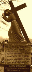 NOWAKOWSKI Leo Peter - Tombstone, parish cemetery, Piotrków Kujawski, source: groby.radaopwim.gov.pl, own collection; CLICK TO ZOOM AND DISPLAY INFO