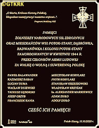 MARKIEWICZ Aleksander - Pomnik, Potok-Stany, źródło: www.fkw.edu.pl, zasoby własne; KLIKNIJ by POWIĘKSZYĆ i WYŚWIETLIĆ INFO