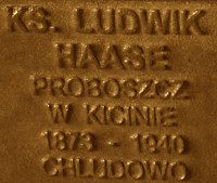 HAASE Ludwik - Pamiątkowa tabliczka, pomnik Państwa Podziemnego, Poznań, źródło: zasoby własne; KLIKNIJ by POWIĘKSZYĆ i WYŚWIETLIĆ INFO