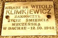 KLIMKIEWICZ Witold Marian - Tombstone (cenotaph), Lutycka cemetery, Poznań, source: billiongraves.com, own collection; CLICK TO ZOOM AND DISPLAY INFO