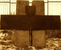 MIROCHNA Steven Marian (Fr Julian) - Monument to the NOB organisation, f. Posen (Fort VII) concentration camp, Poznań, source: pl.wikipedia.org, own collection; CLICK TO ZOOM AND DISPLAY INFO