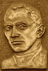 KONOPIŃSKI Marian Vaclav - Commemorative plaque, Poznań, source: pl.wikipedia.org, own collection; CLICK TO ZOOM AND DISPLAY INFO