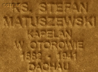 MATUSZEWSKI Steven - Commemorative plaque, Underground Resistance State monument, Poznań, source: own collection; CLICK TO ZOOM AND DISPLAY INFO