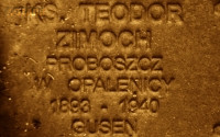 ZIMOCH Theodore - Commemorative plaque, Underground Resistance State monument, Poznań, source: own collection; CLICK TO ZOOM AND DISPLAY INFO