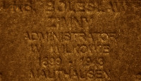 ZIMNY Boleslav - Commemorative plaque, Underground Resistance State monument, Poznań, source: own collection; CLICK TO ZOOM AND DISPLAY INFO