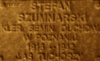 SZUMNARSKI Steven - Commemorative plaque, Underground Resistance State monument, Poznań, source: own collection; CLICK TO ZOOM AND DISPLAY INFO