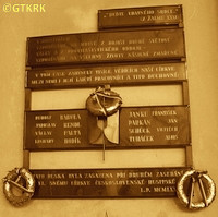 BENDL Yaroslav - Commemorative plaque, church, Prague-Dejvice, source: www.vets.cz, own collection; CLICK TO ZOOM AND DISPLAY INFO