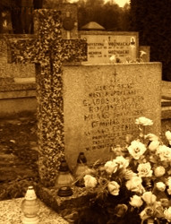 ROGOSZ Joseph - Grave (till 06.2015), parish cemetery, Puszcza Mariańska, source: www.parafia.noskow.pl, own collection; CLICK TO ZOOM AND DISPLAY INFO