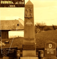 ŠEBELA Louis - Monument, Ruprechtov, Czechia, source: www.vets.cz, own collection; CLICK TO ZOOM AND DISPLAY INFO