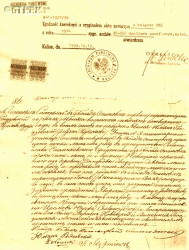 RYDZEWSKI Ceslav - Birth certificate; source: thanks to Mr George Rydzewski kindness, own collection; CLICK TO ZOOM AND DISPLAY INFO