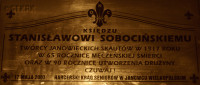 SOBOCIŃSKI Stanislav - Commemorative plaque, parish church, Samoklęski Duże, source: www.muzeum.szubin.net, own collection; CLICK TO ZOOM AND DISPLAY INFO