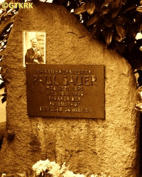 SAUER Paul - Commemorative stone, St Servatius church, Siegburg, Germany, source: commons.wikimedia.org, own collection; CLICK TO ZOOM AND DISPLAY INFO