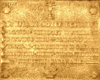 ECHAUST Joseph - Commemorative plaque, Skoki, source: mpn.poznan.uw.gov.pl, own collection; CLICK TO ZOOM AND DISPLAY INFO