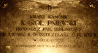 PNIEWSKI Charles Henry - Commemorative plaque, parish church, Skołatowo, source: skolatowo.ugu.pl, own collection; CLICK TO ZOOM AND DISPLAY INFO