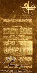 KAŁUŻA Charles - Silesian Theological Seminary commemorative plaque, Katowice, 3 Mickiewicza str., source: www.bj.uj.edu.pl, own collection; CLICK TO ZOOM AND DISPLAY INFO