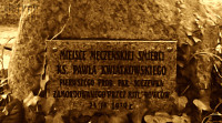 KWIATKOWSKI Paul - Commemorative plaque, monument, Fr Paul Kwiatkowski's martyrdom site, Soczewka, source: www.bohaterowie1939.pl, own collection; CLICK TO ZOOM AND DISPLAY INFO