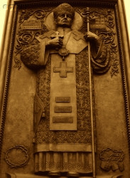 CHOMYSZYN Gregory - Bas-relief - epitaph, Resurrection of Christ cathedral, Stanisławów, source: commons.wikimedia.org, own collection; CLICK TO ZOOM AND DISPLAY INFO