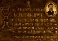BOCIAN Vladislav - Commemorative plague, parish church, Stara Wieś, source: starawies.parafia.info.pl, own collection; CLICK TO ZOOM AND DISPLAY INFO