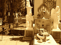 KONRAD Nicholas - Tomb, parish cemetery, Stradcz, source: wikigogo.org, own collection; CLICK TO ZOOM AND DISPLAY INFO