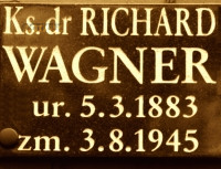 WAGNER Richard Ernest - Commemorative plaque, monument to Unity camp victims, Świętochłowice, source: estok.org.pl, own collection; CLICK TO ZOOM AND DISPLAY INFO