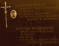 KOCHANOWSKI Felix - Commemorative plaque, grave monument? cenotaph?, cemetery, Świsłocz, source: www.flickr.com, own collection; CLICK TO ZOOM AND DISPLAY INFO
