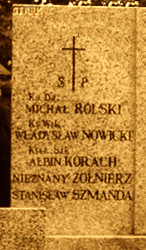 RÓLSKI Michael - Tomb, parish cemetery, Szczepanowo, source: www.archidiecezja.pl, own collection; CLICK TO ZOOM AND DISPLAY INFO