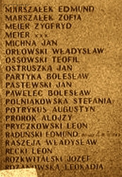 PARTYKA Boleslav - Commemorative plaque, monument to the murdered, Tczew, source: www.panoramio.com, own collection; CLICK TO ZOOM AND DISPLAY INFO