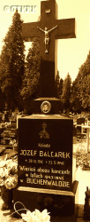 BALCAREK Joseph - Tomb, parish cemetery, Ustroń, source: forum.gazeta.pl, own collection; CLICK TO ZOOM AND DISPLAY INFO