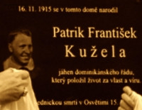 KUŽELA Francis (Cl. Patrick Mary) - Commemorative plague, family house, Vlčnov, source: www.ado.cz, own collection; CLICK TO ZOOM AND DISPLAY INFO