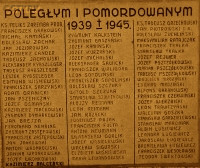 ZAREMBA Felix - Commemorative plaque, St Simon and Juda the Apostles church, Wąbrzeźno, source: picasaweb.google.com, own collection; CLICK TO ZOOM AND DISPLAY INFO