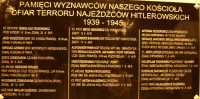 TEODOROWICZ Terrence - Commemorative plaque, John Klimak orthodox church, Warsaw, source: pl.wikipedia.org, own collection; CLICK TO ZOOM AND DISPLAY INFO