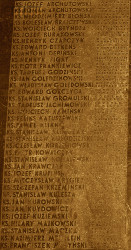 JACHIMOWSKI Thaddeus Julian - Commemorative plaque, St John archcathedral, Warszawa, source: own collection; CLICK TO ZOOM AND DISPLAY INFO