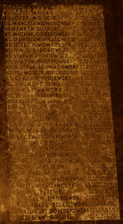 OSIŃSKI Henry - Commemorative plaque, St John archcathedral, Warszawa, source: own collection; CLICK TO ZOOM AND DISPLAY INFO