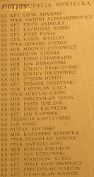 PLEWIK Vladislav - Commemorative plaque, military field cathedral, Warsaw, source: own collection; CLICK TO ZOOM AND DISPLAY INFO