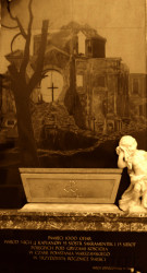 ARCHUTOWSKI Joseph - Monument, St Casimir church, Warsaw-Old Town, source: own collection; CLICK TO ZOOM AND DISPLAY INFO