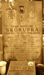 SKORUPKA Ignatius John - Tomb, Powązki cemetery, Warsaw, source: kresowiacy.com, own collection; CLICK TO ZOOM AND DISPLAY INFO