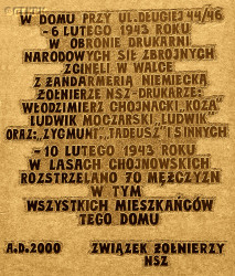 NIEDZIAŁEK John - Commemorative plaque, Długa str., Warsaw, source: commons.wikimedia.org, own collection; CLICK TO ZOOM AND DISPLAY INFO