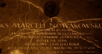 NOWAKOWSKI Marcel - Commemorative plague, Holiest Redeemer church, Warsaw, source: own collection; CLICK TO ZOOM AND DISPLAY INFO