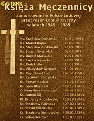 KIJ Anthony - Commemorative plaque, Sanctuary of Our Lady Queen of Polish Martyrs, Warsaw, source: commons.wikimedia.org, own collection; CLICK TO ZOOM AND DISPLAY INFO