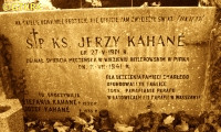 KAHANE Jerzy - Cenotaf, cmentarz ewangelicki, Warszawa, źródło: www.findagrave.com, zasoby własne; KLIKNIJ by POWIĘKSZYĆ i WYŚWIETLIĆ INFO