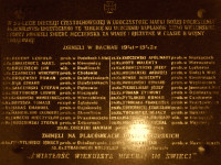 HADAŚ Emanuel - Commemorative plaque, Corpus Christi collegiate, Wieluń, source: www.basiapg.republika.pl, own collection; CLICK TO ZOOM AND DISPLAY INFO