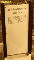 BURSCHE Julius - Commemorative plaque, Independence Square, Wisła, source: infobeskidy.eu, own collection; CLICK TO ZOOM AND DISPLAY INFO