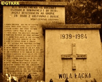 KRYSTOSIK Stanislav - Monument, Wola Łącka, source: www.lack.lodz.lasy.gov.pl, own collection; CLICK TO ZOOM AND DISPLAY INFO